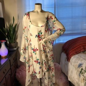 no boundaries dress with kimono